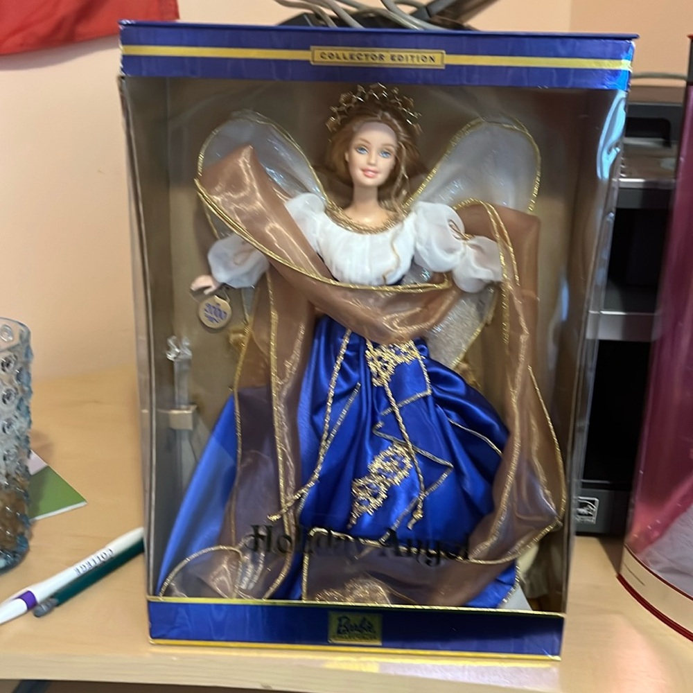 Barbie.  2000 holiday angel